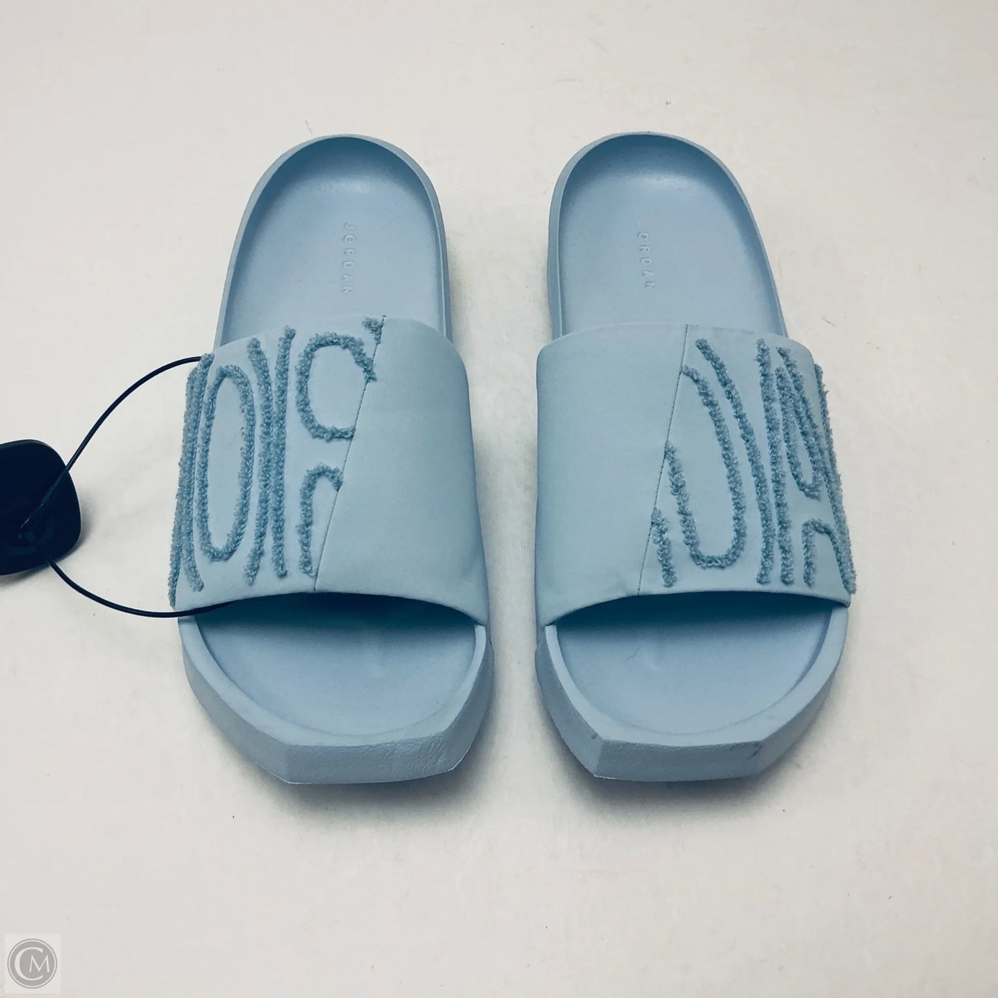 Sandals Luxury Designer By Jordan In Blue, Size: 10