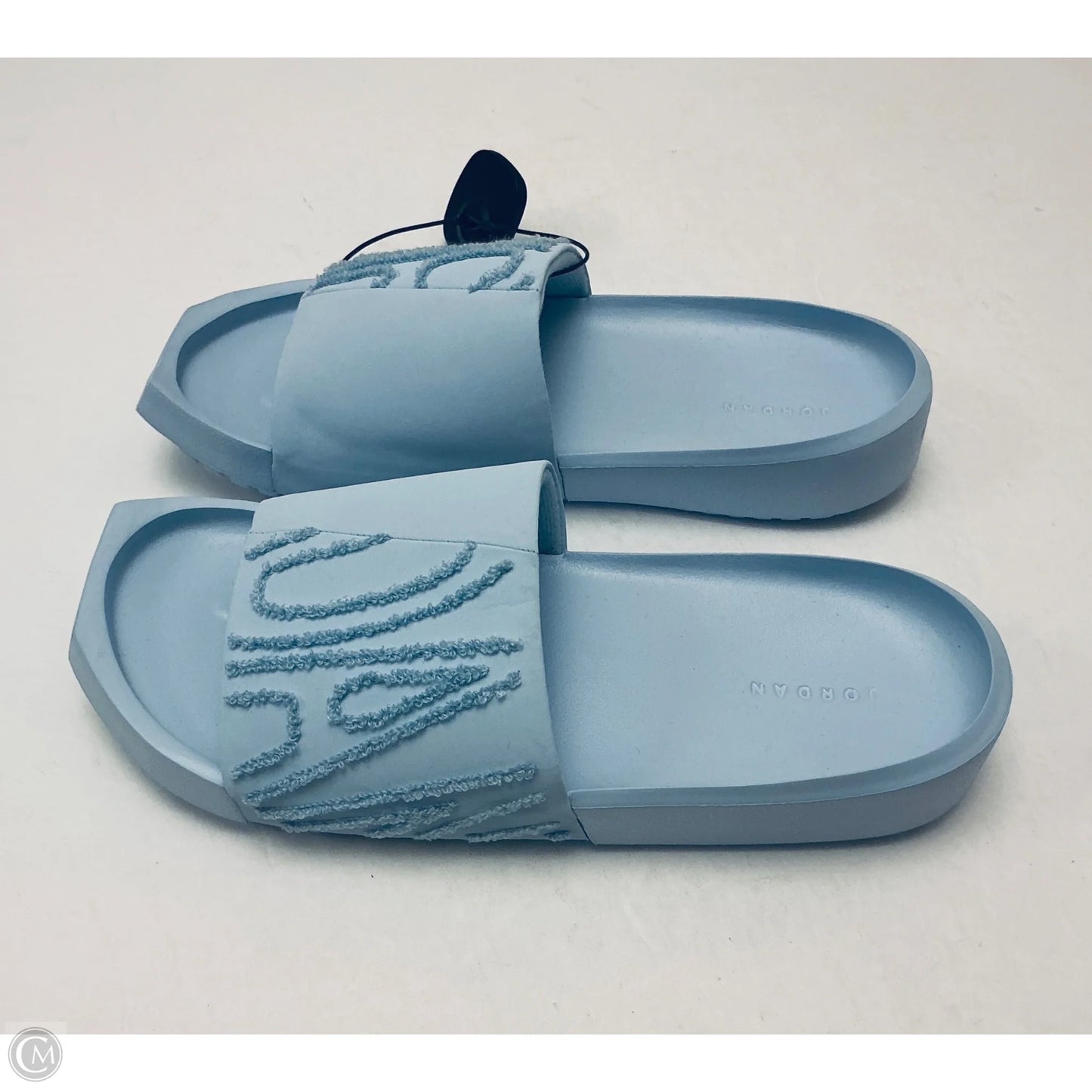 Sandals Luxury Designer By Jordan In Blue, Size: 10
