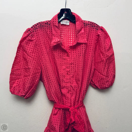 Dress Casual Maxi By First Love In Pink, Size: 1x