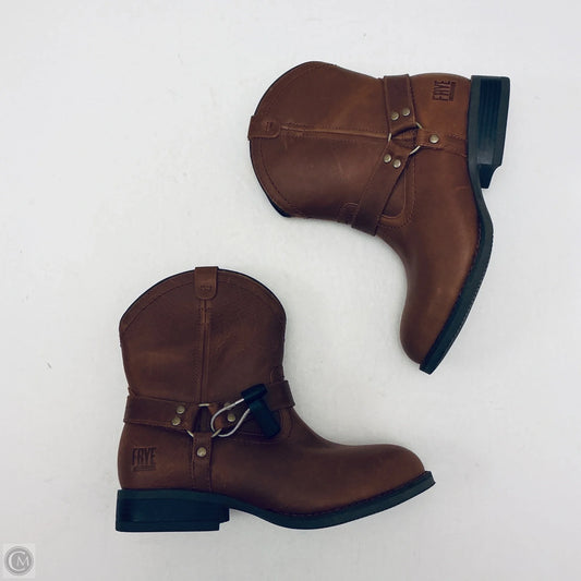 Boots Designer By Frye In Brown, Size: 7.5