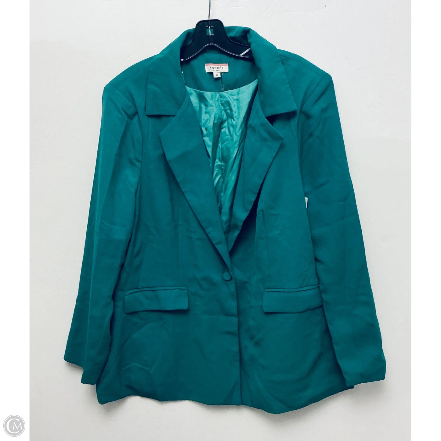 Blazer By Andree By Unit In Green, Size: 1x