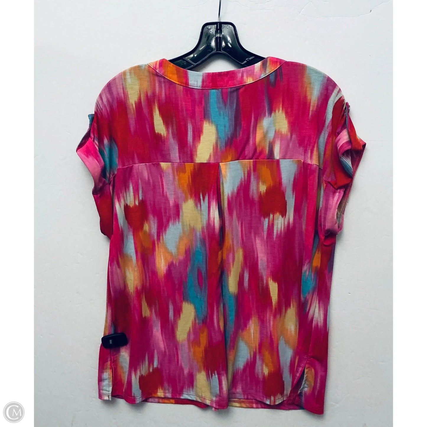 Top Short Sleeve Basic By Dear Scarlett In Pink, Size: M