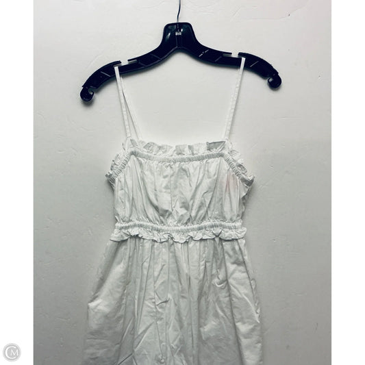 Dress Casual Maxi By J. Crew In White, Size: 0