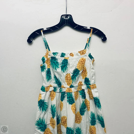 Dress Casual Midi By J. Crew In Green, Size: 0