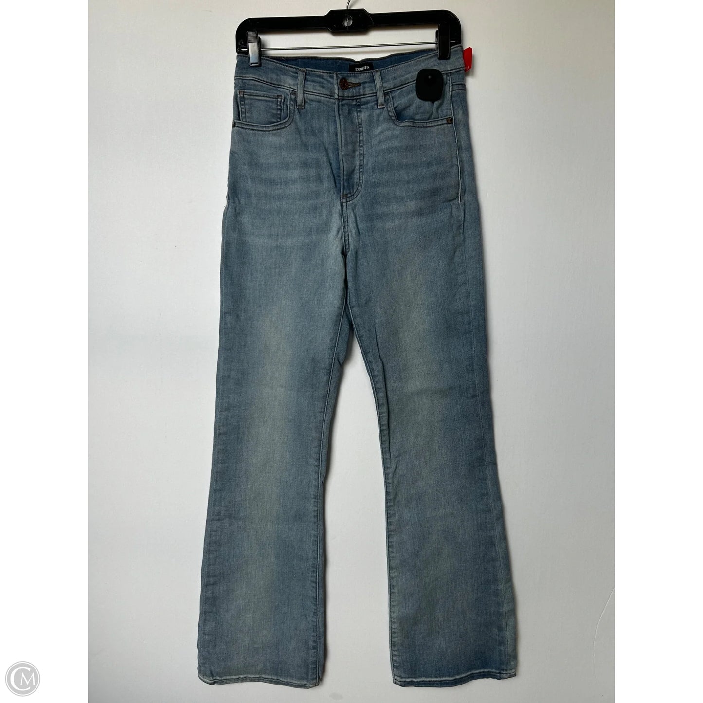 Jeans Bootcut By Express In Blue Denim, Size: 8