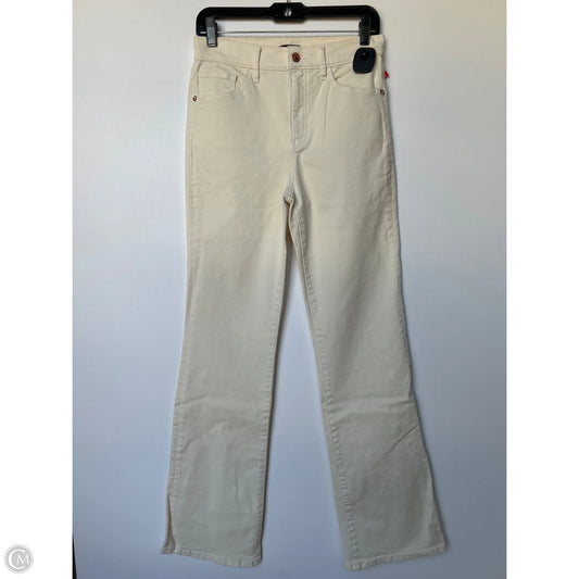 Jeans Straight By Express In White Denim, Size: 8