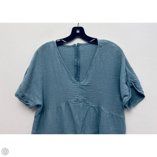 Romper By Emery Rose In Blue Size: L