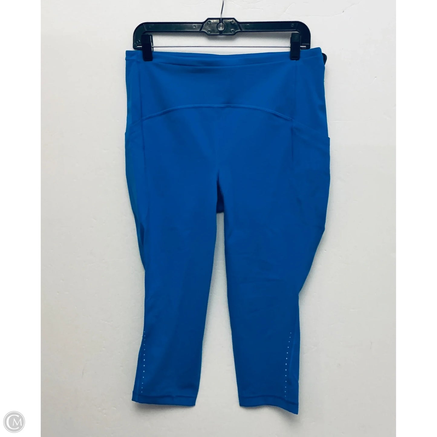 Athletic Leggings By Lululemon In Blue, Size: 12
