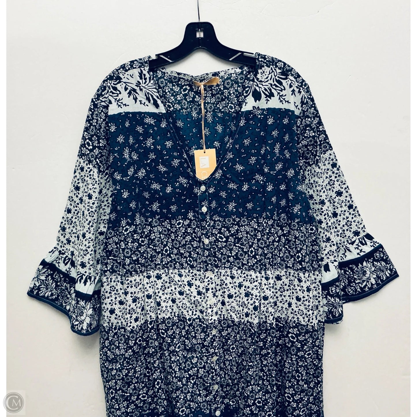 Dress Casual Maxi By Cme In Blue, Size: 3x