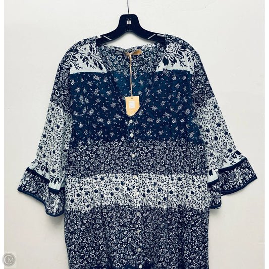 Dress Casual Maxi By Cme In Blue, Size: 3x