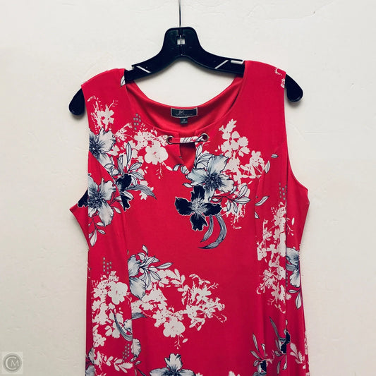 Dress Casual Midi By Jm Collections In Pink, Size: 1x