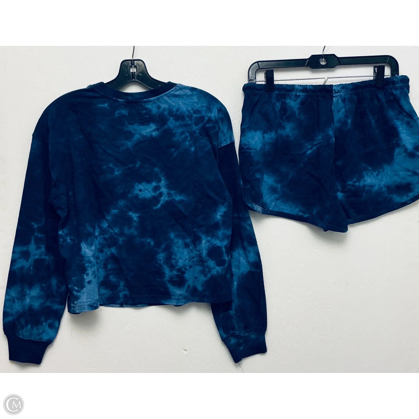 Shorts Set By Cme In Navy, Size: M