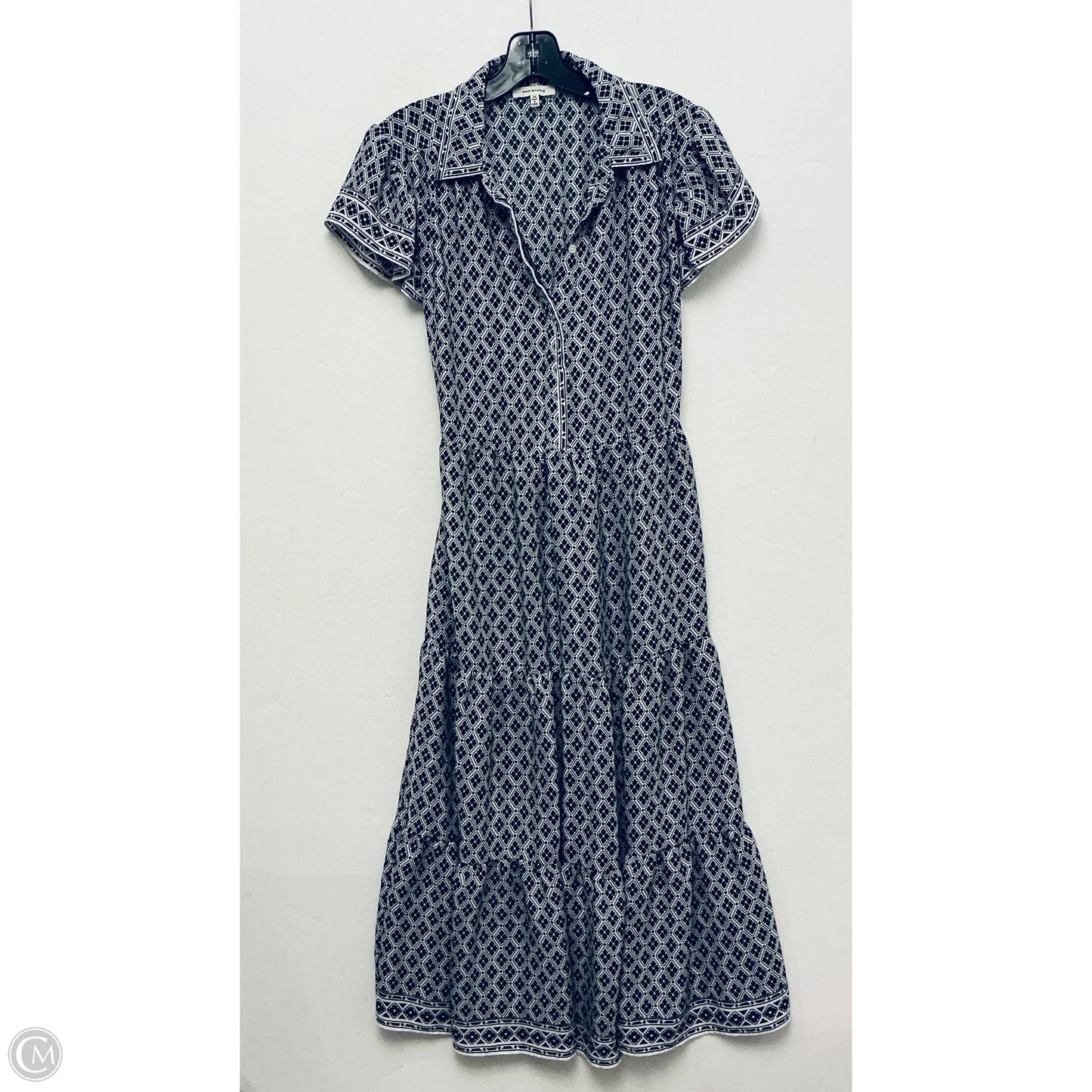 Dress Casual Midi By Max Studio In Black, Size: M
