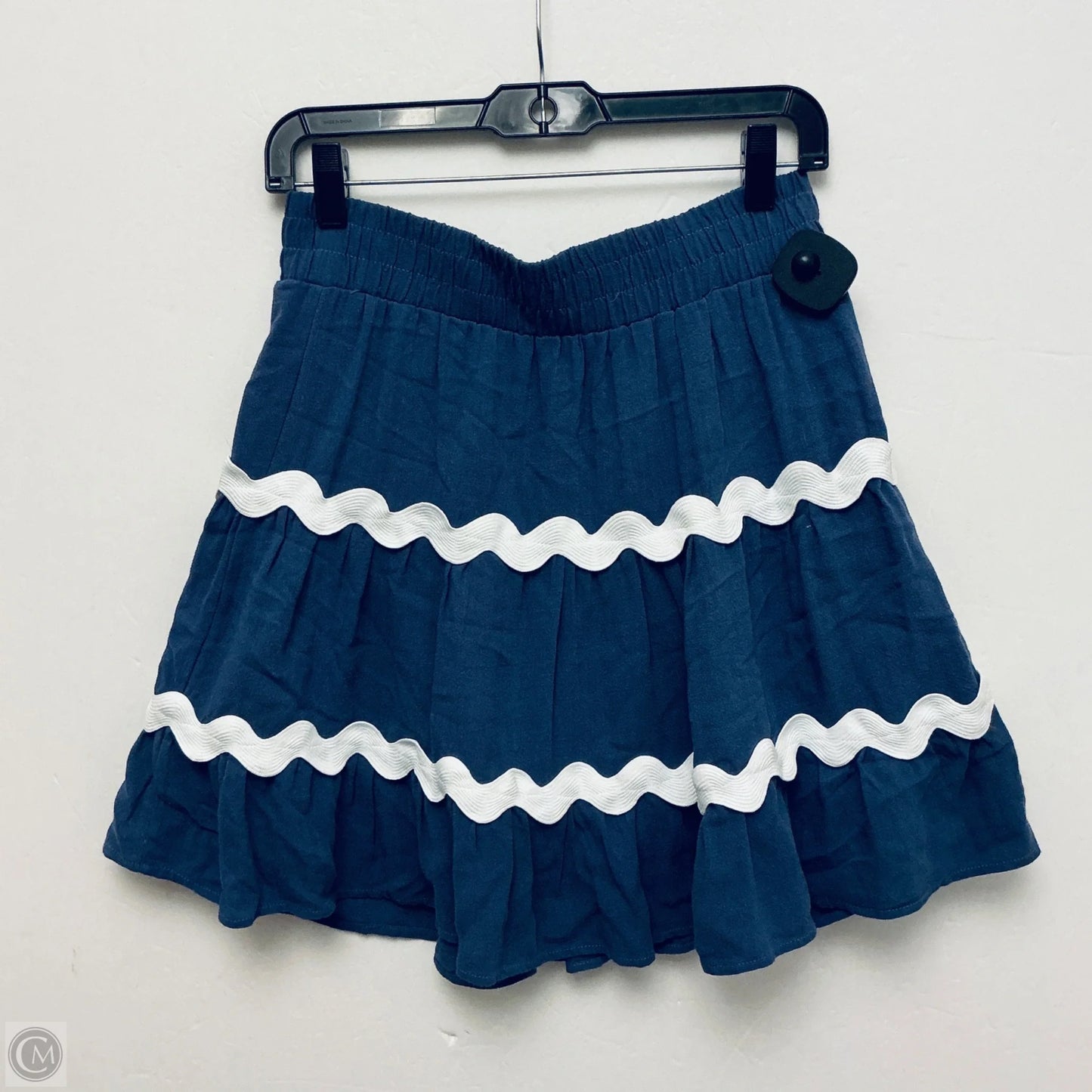 Skirt Mini & Short By She + Sky In Blue, Size: M