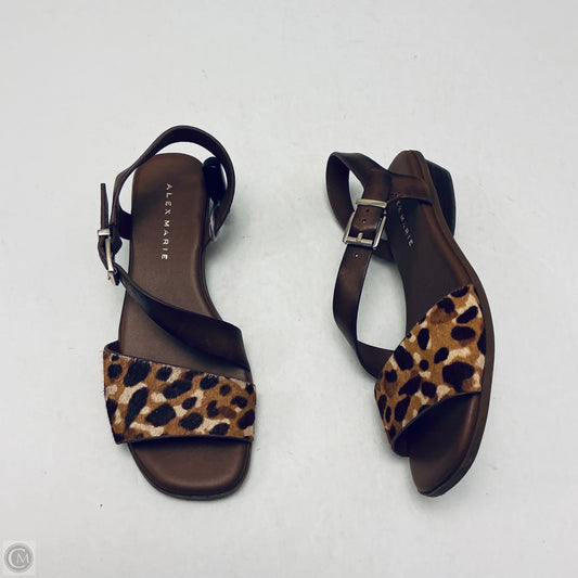Sandals Flats By Alex Marie In Brown, Size: 6