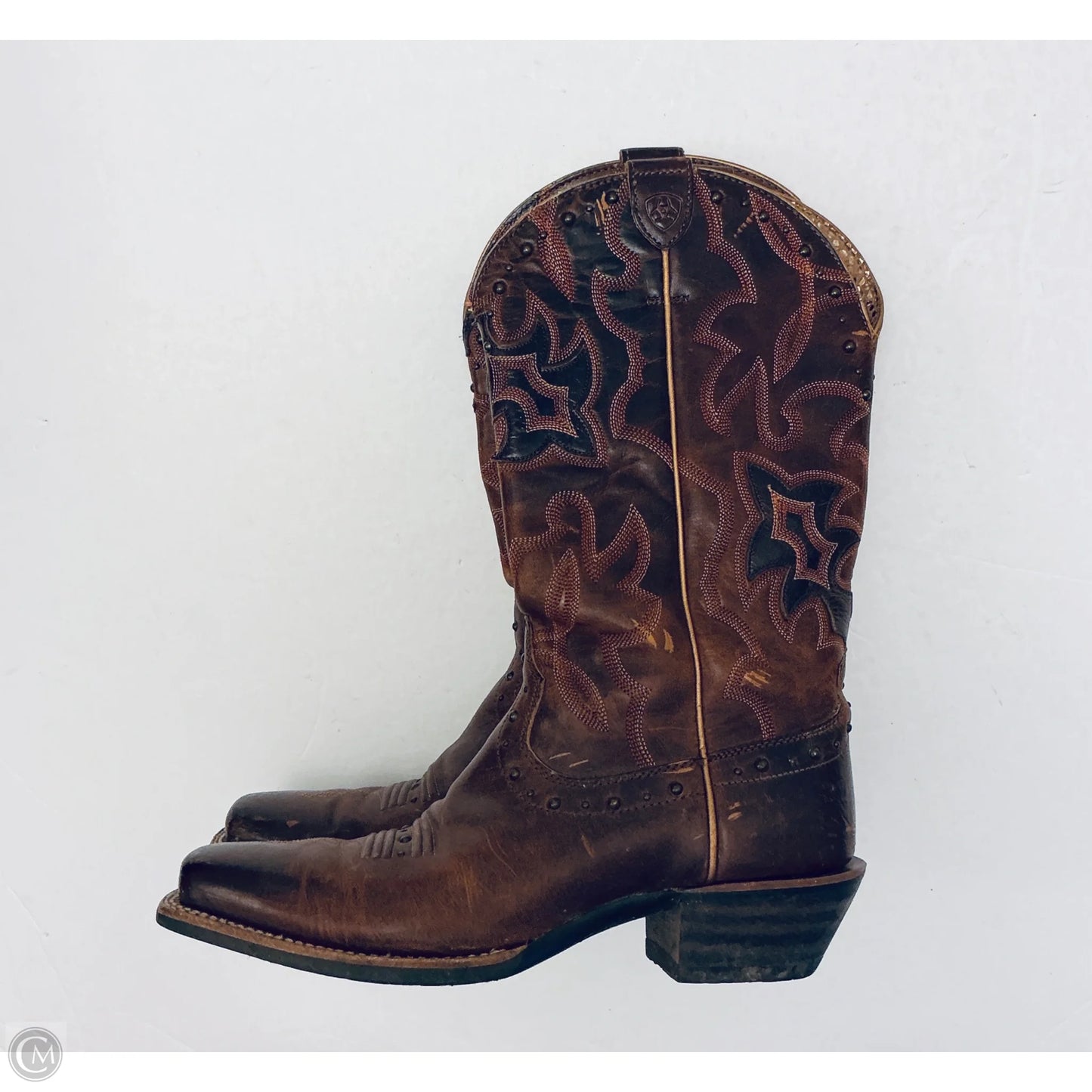 Boots Western By Ariat In Brown, Size: 9
