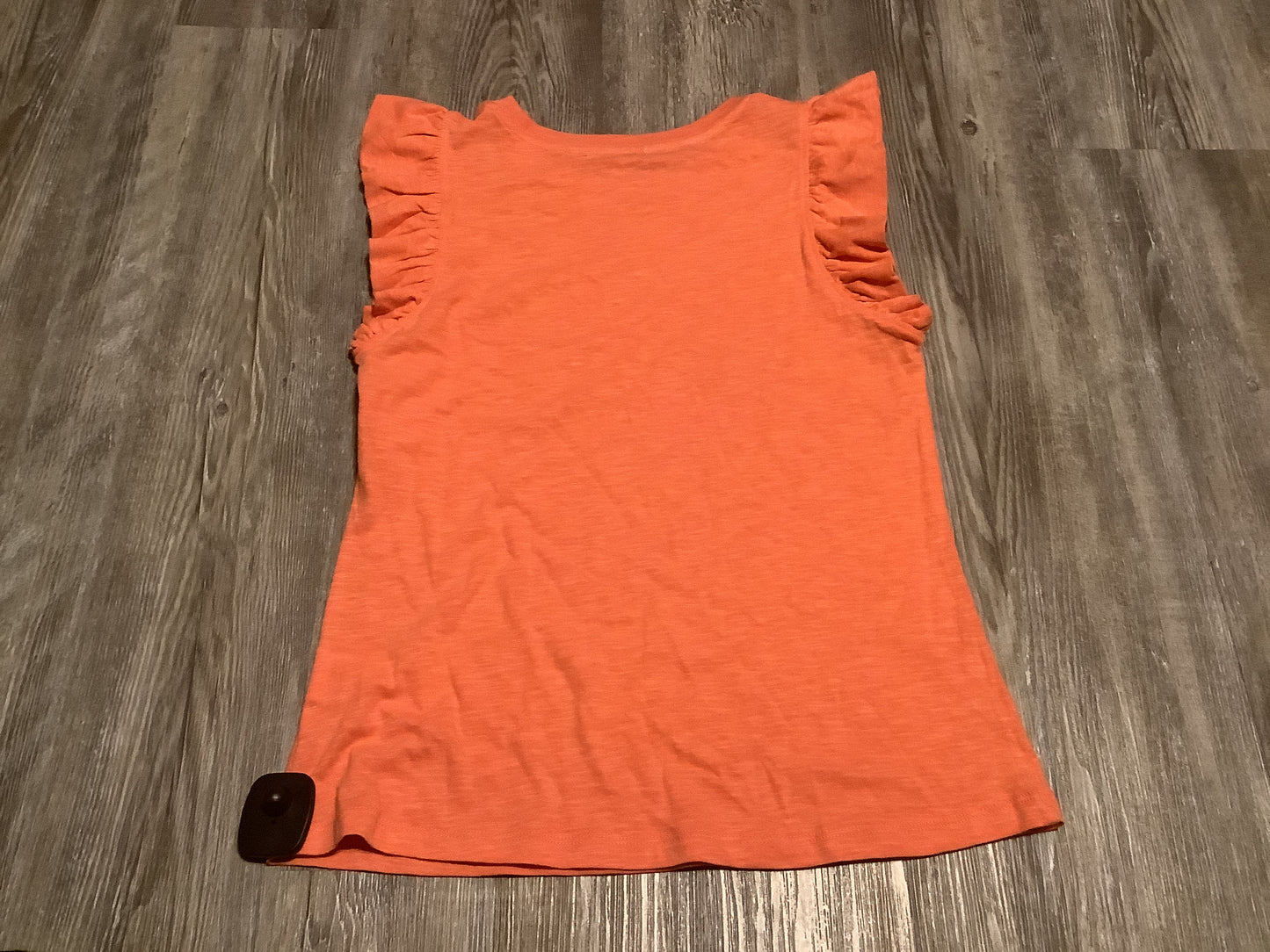 Top Sleeveless By Clothes Mentor In Orange, Size: S