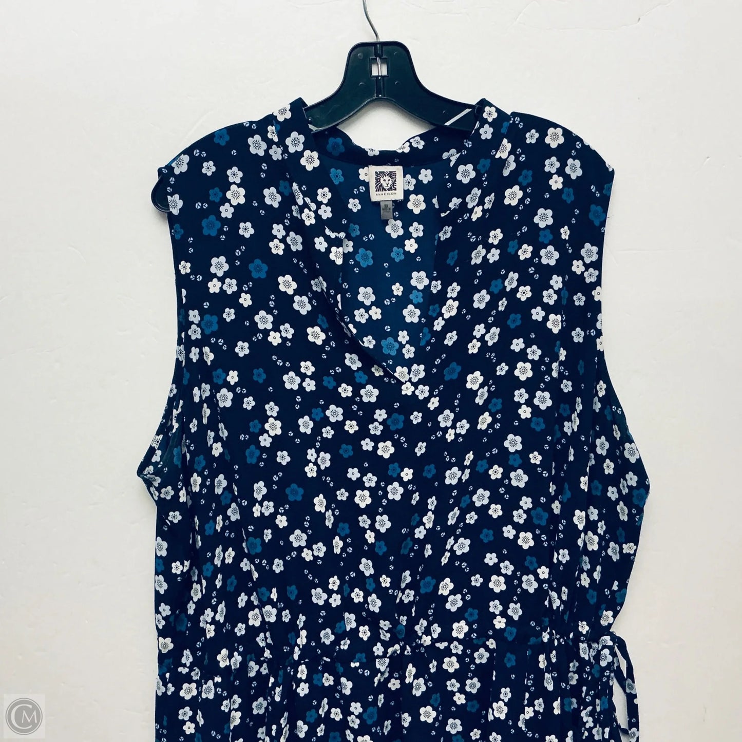 Dress Casual Maxi By Anne Klein In Blue, Size: 3x