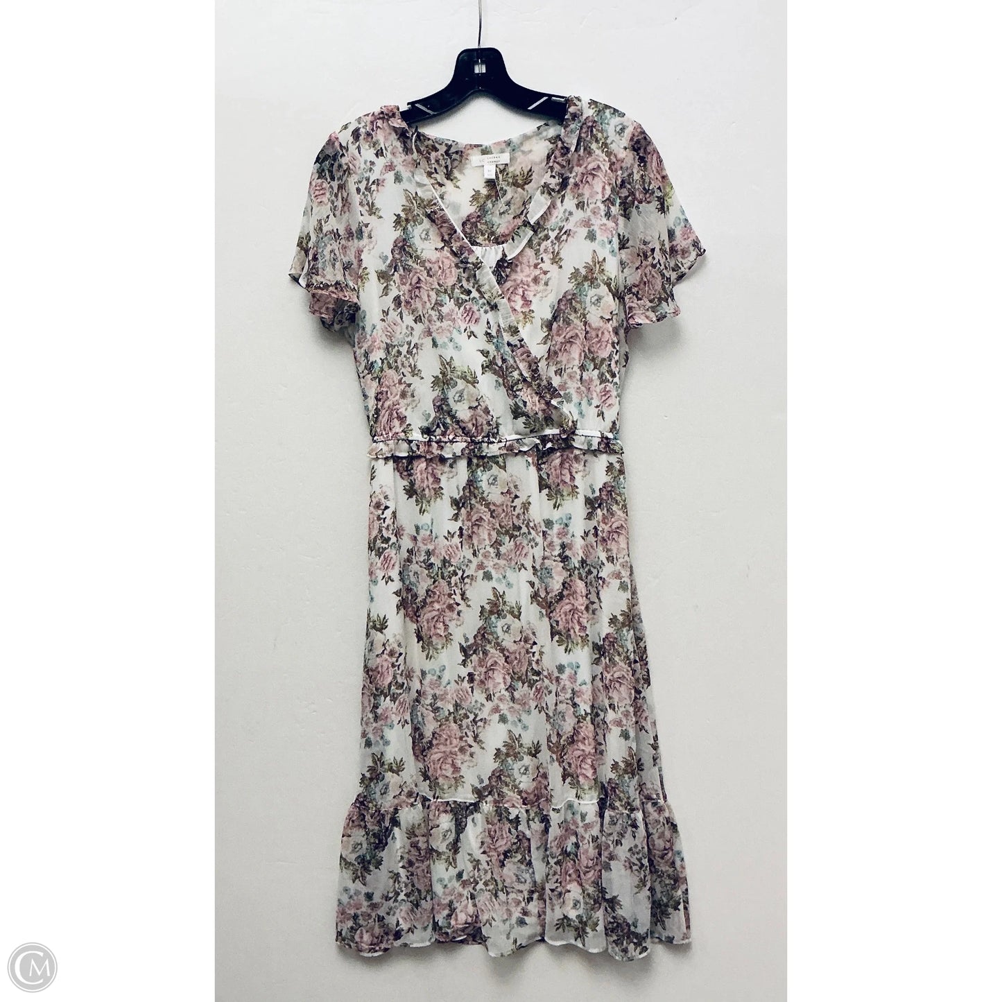 Dress Casual Maxi By Lc Lauren Conrad In Floral Print, Size: M