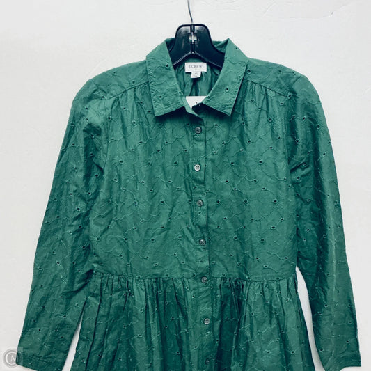 Dress Casual Short By J. Crew In Green, Size: 0