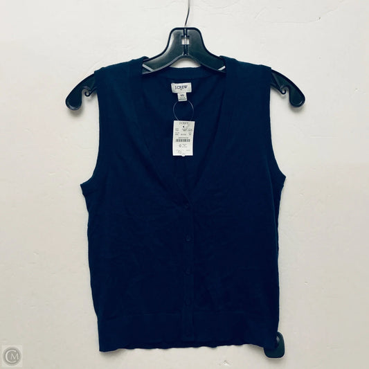 Top Sleeveless By J. Crew In Navy, Size: Xs