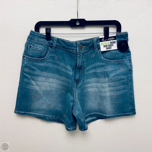 Shorts By D Jeans In Blue Denim, Size: 14
