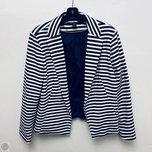 Blazer By 89th And Madison In Striped Pattern, Size: Xl