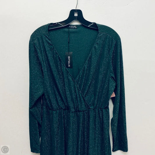 Dress Casual Short By Cme In Green, Size: 18