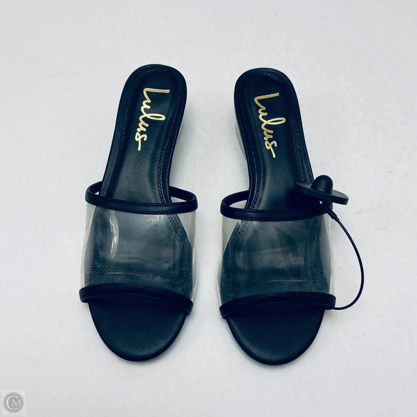 Shoes Heels Kitten By Lulus In Black, Size: 6.5