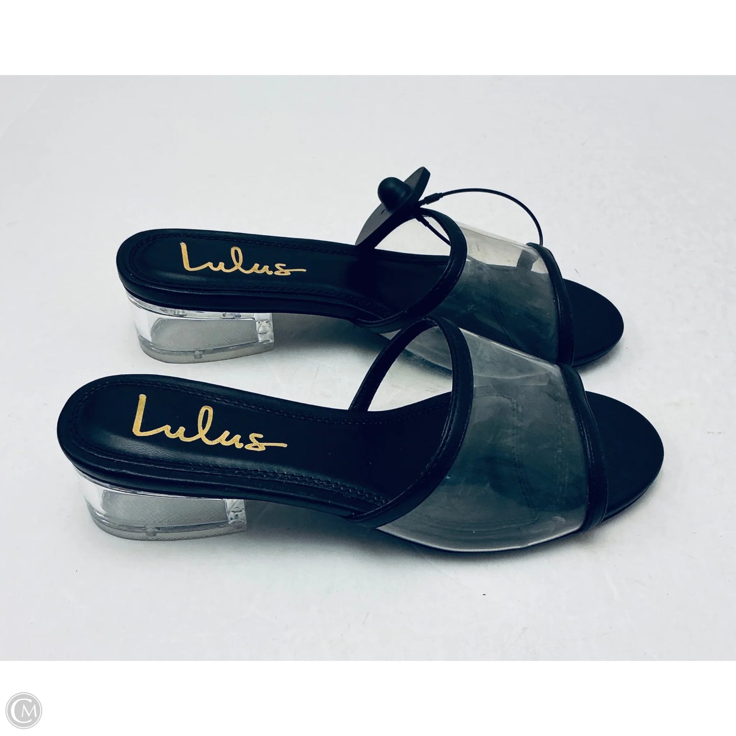 Shoes Heels Kitten By Lulus In Black, Size: 6.5