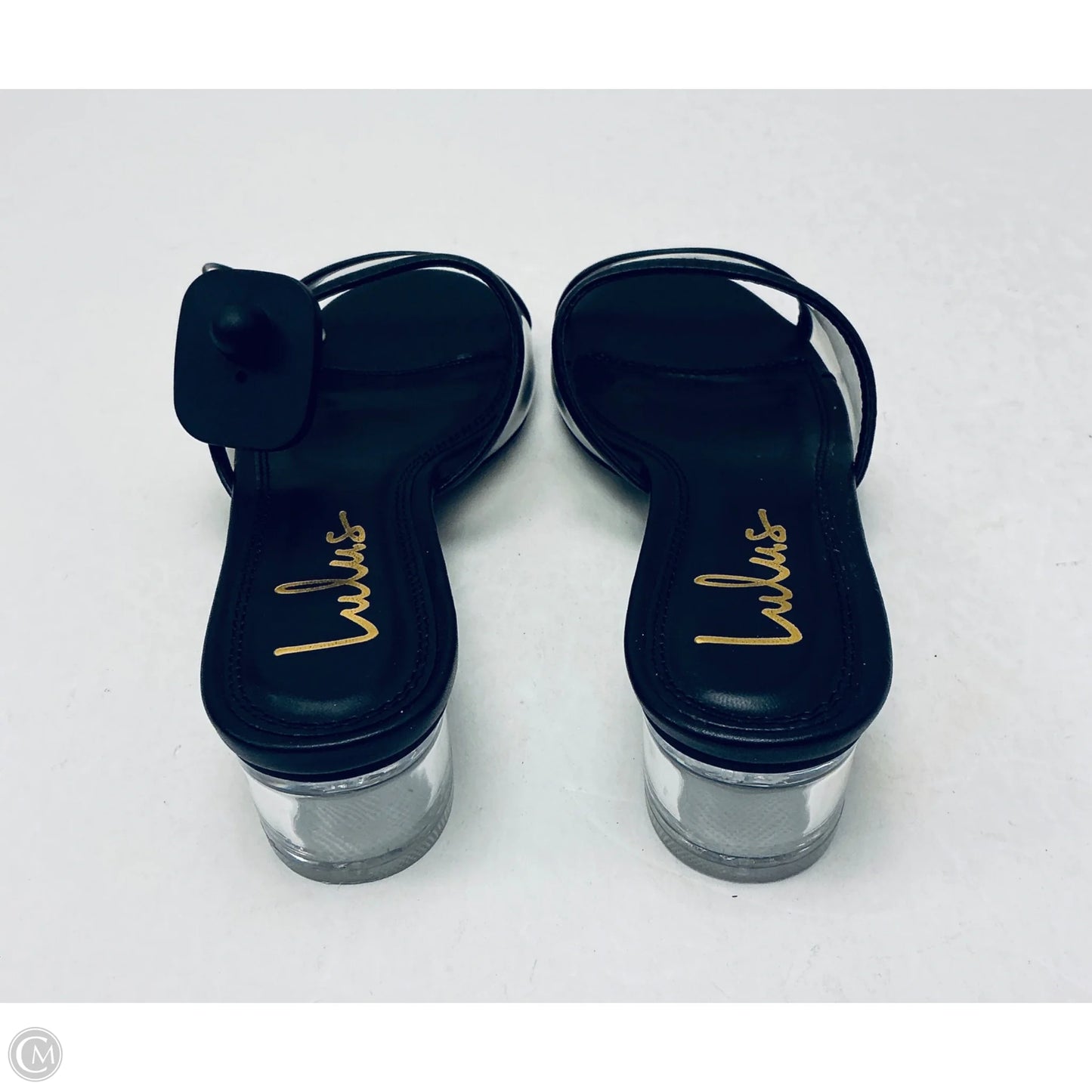Shoes Heels Kitten By Lulus In Black, Size: 6.5