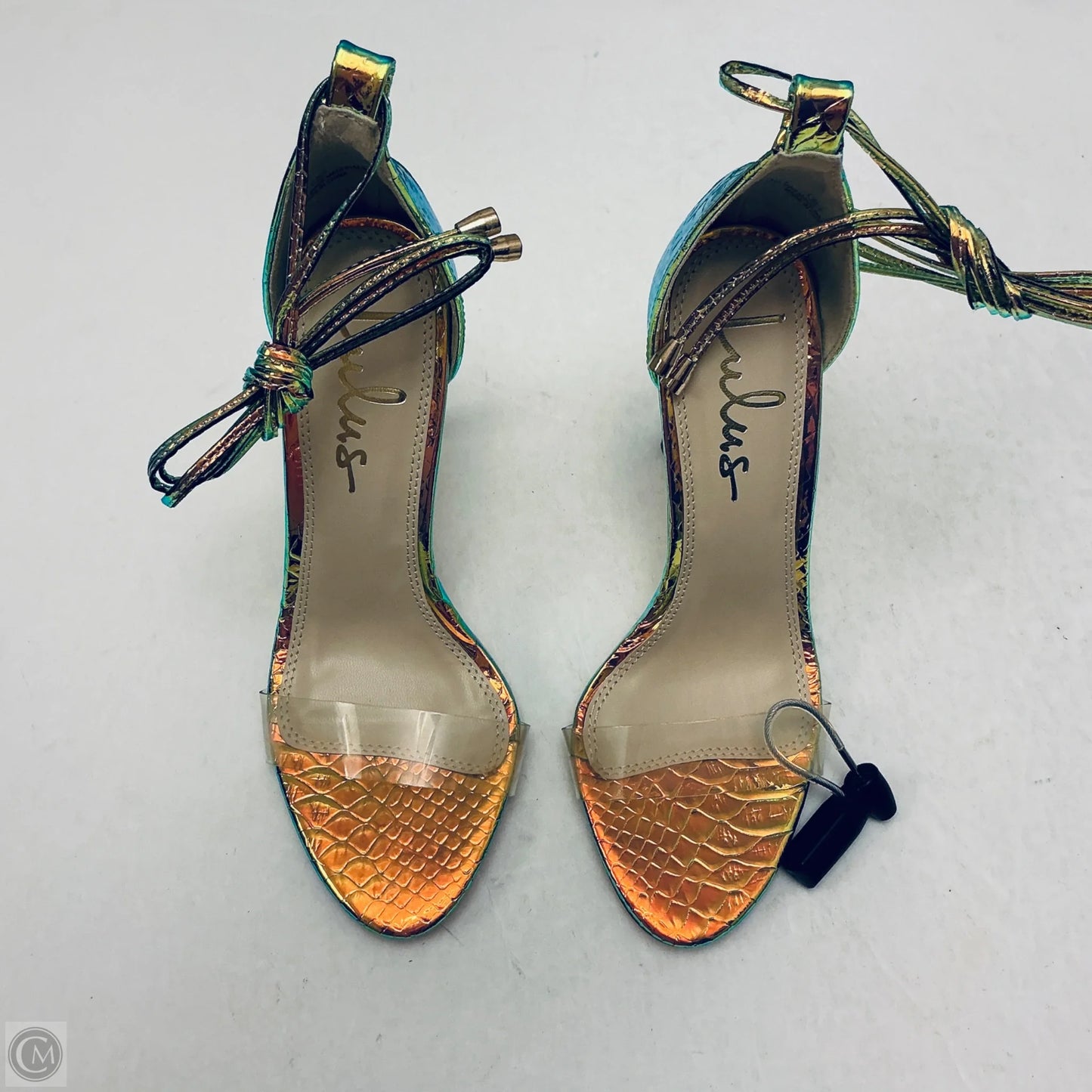 Shoes Heels Stiletto By Lulus In Green, Size: 6