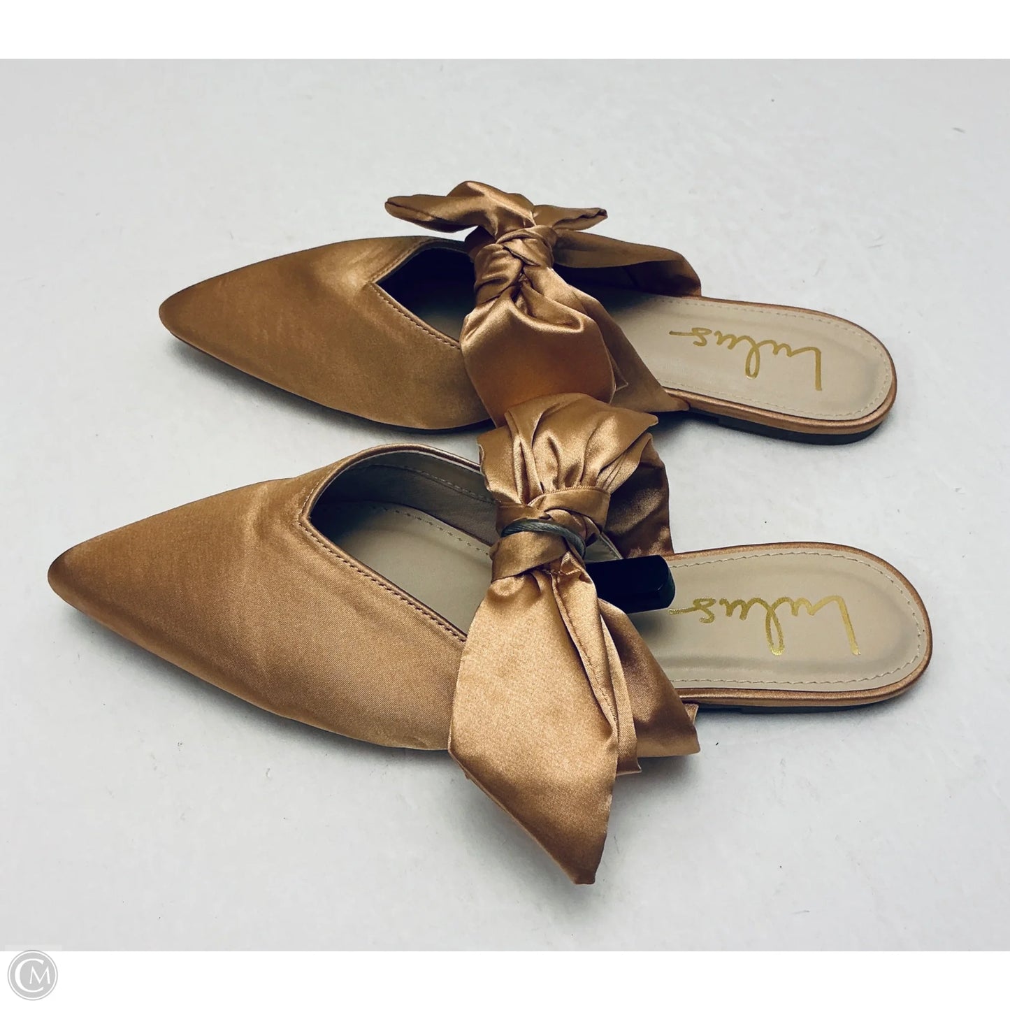 Shoes Flats By Lulus In Gold, Size: 8.5