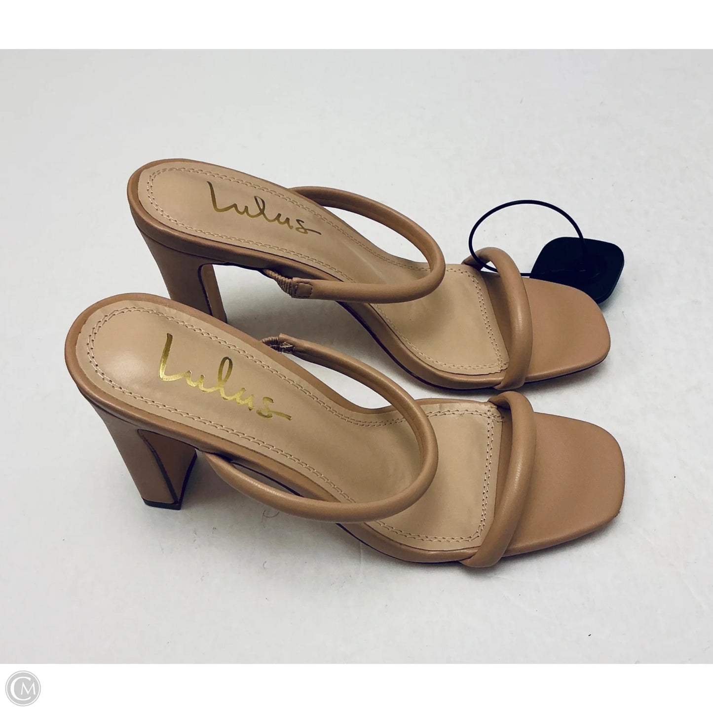 Sandals Heels Stiletto By Lulus In Pink, Size: 7