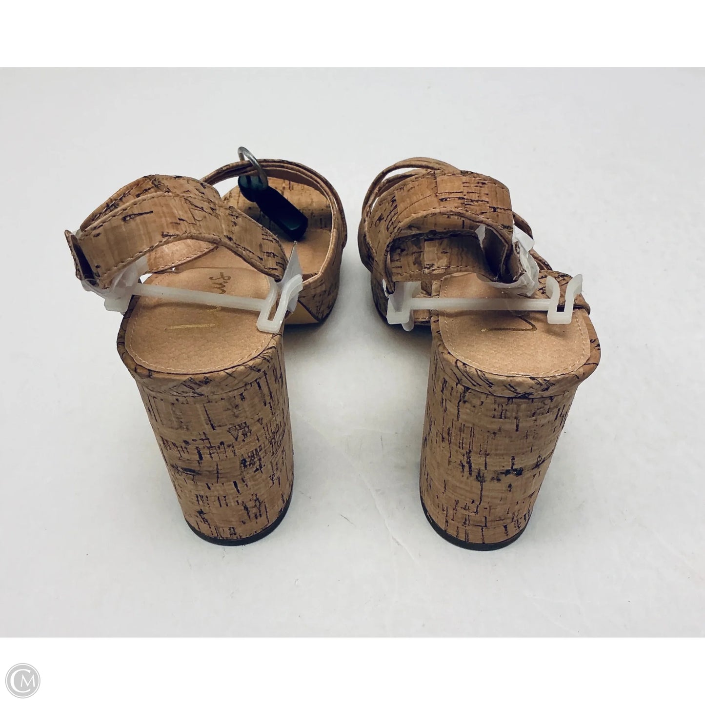 Sandals Heels Stiletto By Lulus In Brown, Size: 9