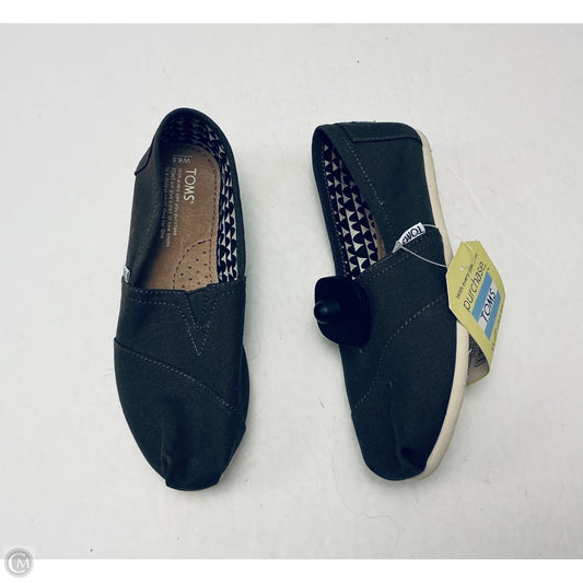 Shoes Flats By Toms In Green, Size: 6.5