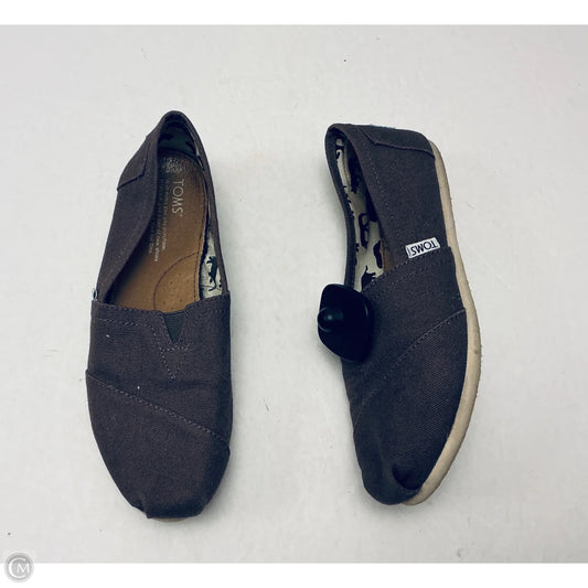 Shoes Flats By Toms In Brown, Size: 6.5