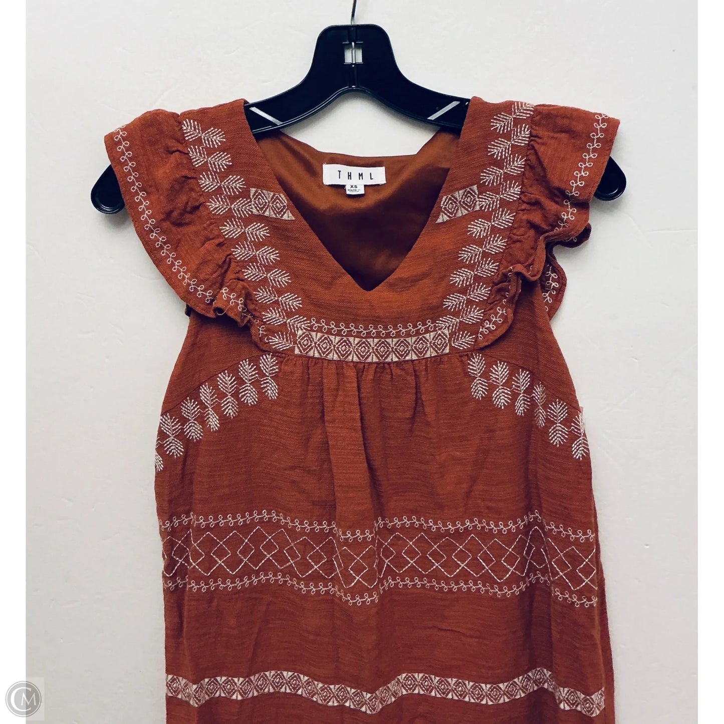 Dress Casual Short By Thml In Brown, Size: Xs
