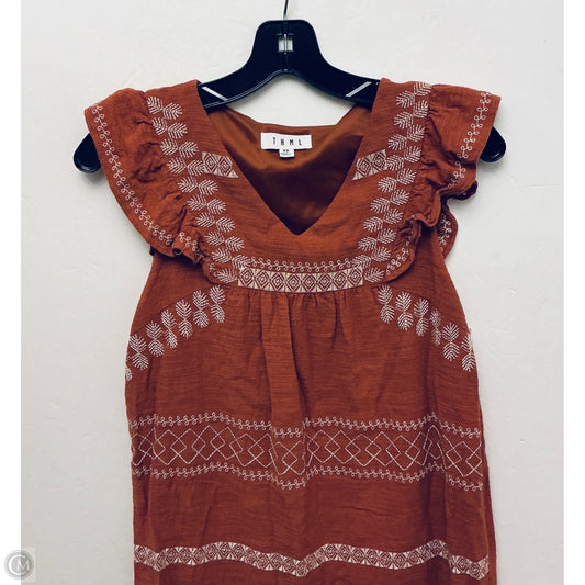 Dress Casual Short By Thml In Brown, Size: Xs