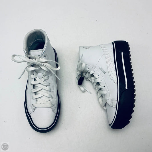 Shoes Athletic By Puma In White, Size: 6.5