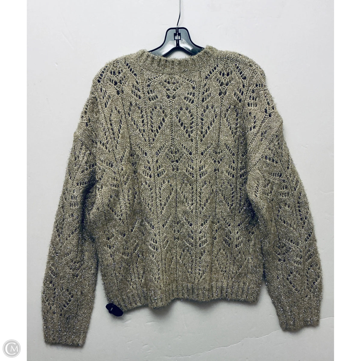 Sweater By Loft In Gold, Size: L