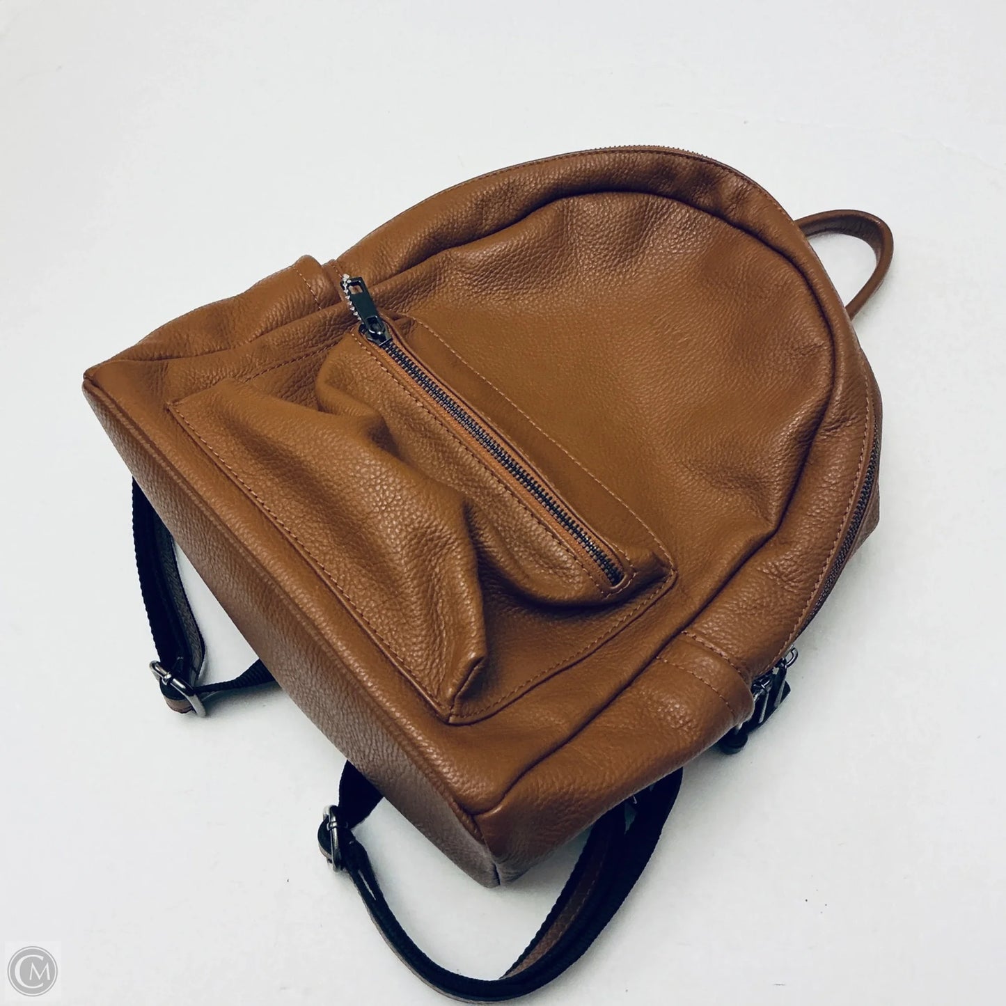 Backpack Leather By Cmc, Size: Medium