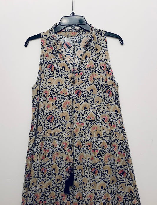 Dress Casual Maxi By Clothes Mentor In Floral Print, Size: Xs