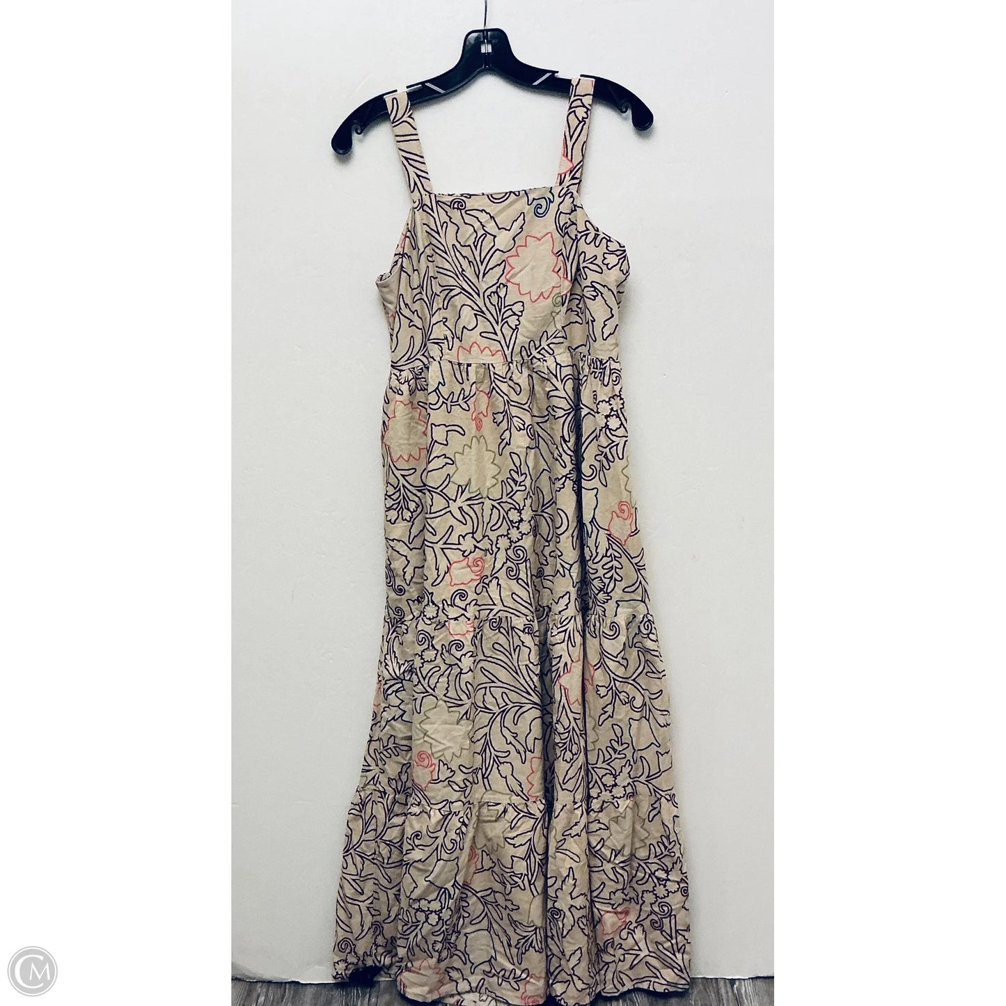 Dress Casual Midi By Knox Rose In Brown, Size: S