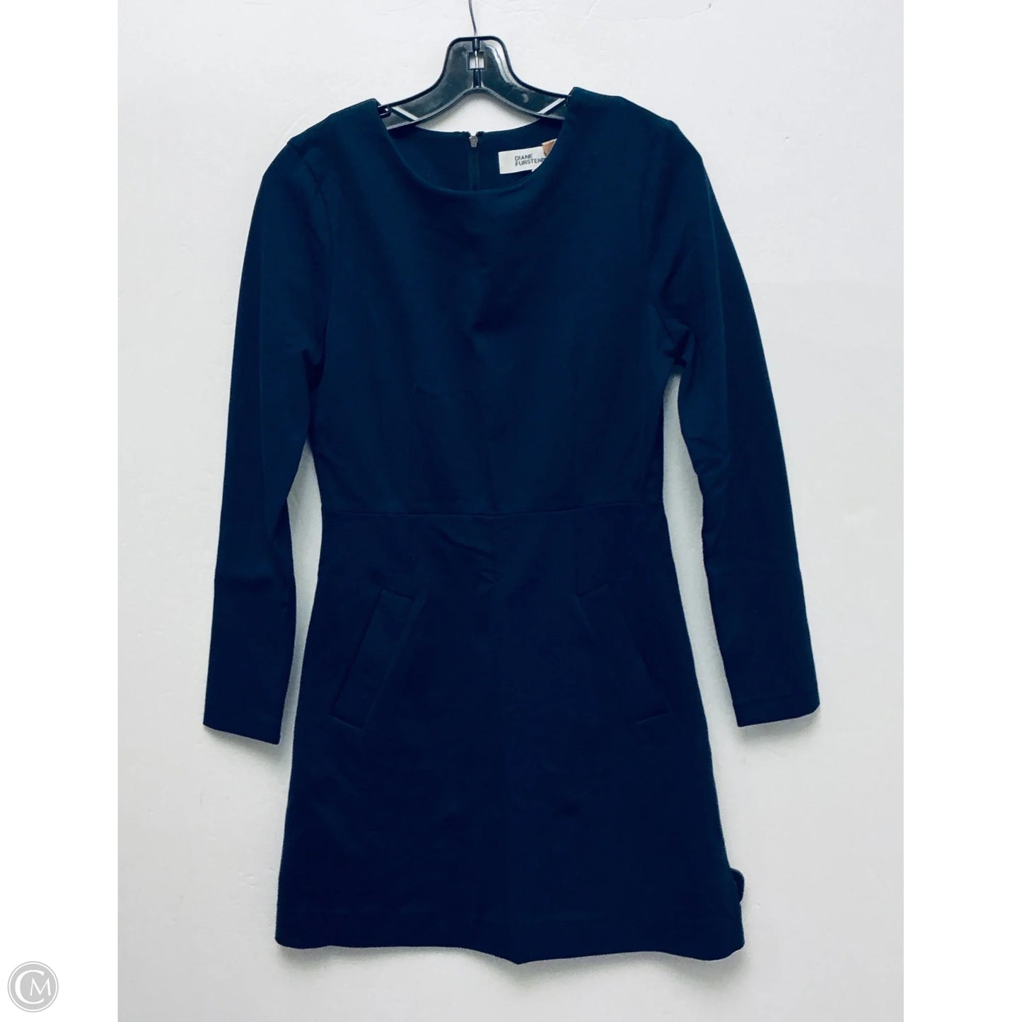 Dress Designer By Diane Von Furstenberg In Navy, Size: 4