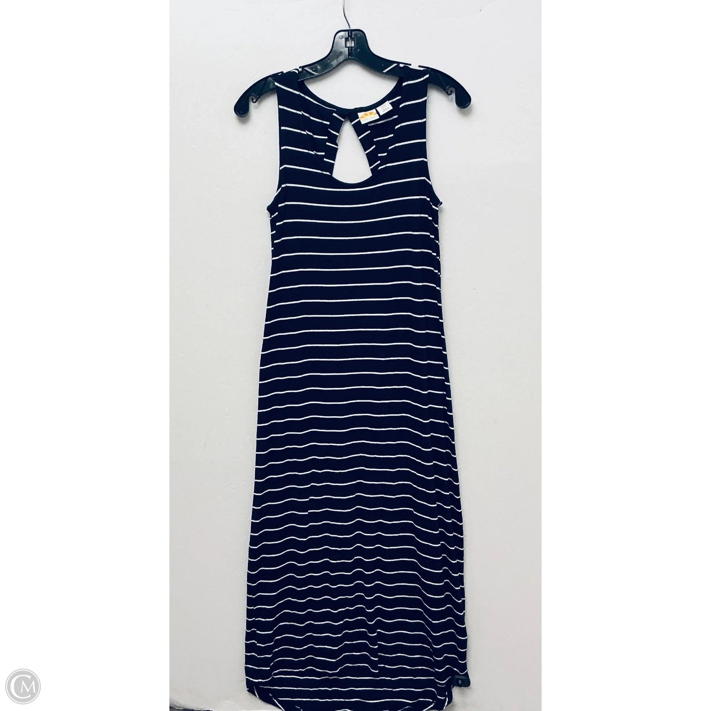 Dress Casual Maxi By C And C In Navy, Size: Xs