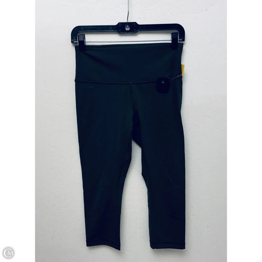 Athletic Capris By Lululemon In Green, Size: 8
