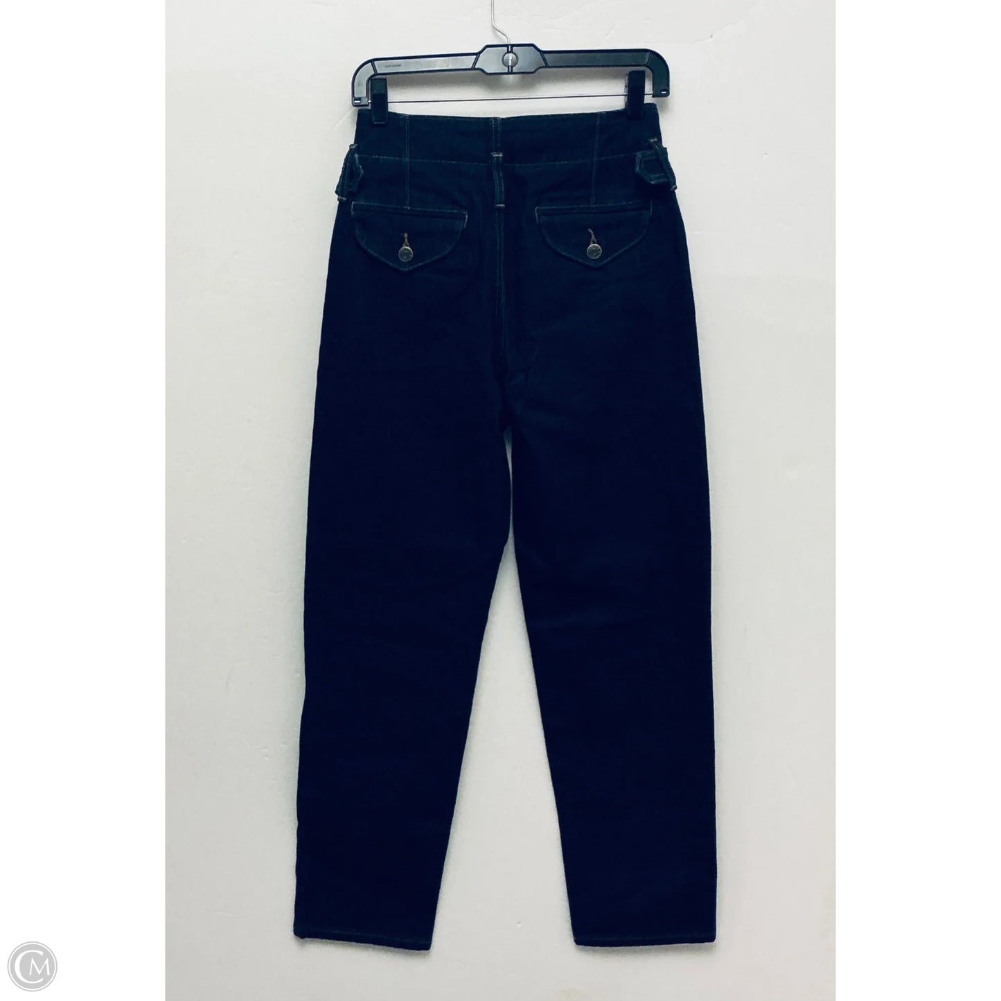 Jeans Straight By Banana Republic In Blue Denim, Size: 2