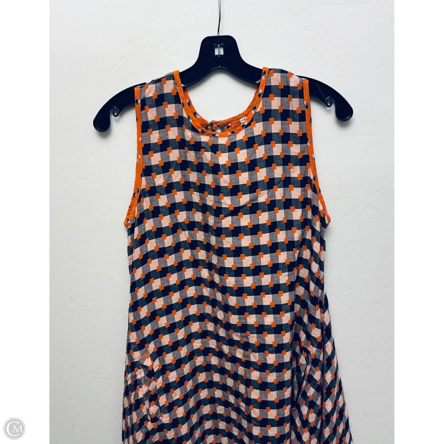 Dress Casual Midi By Uncle Frank In Orange, Size: M
