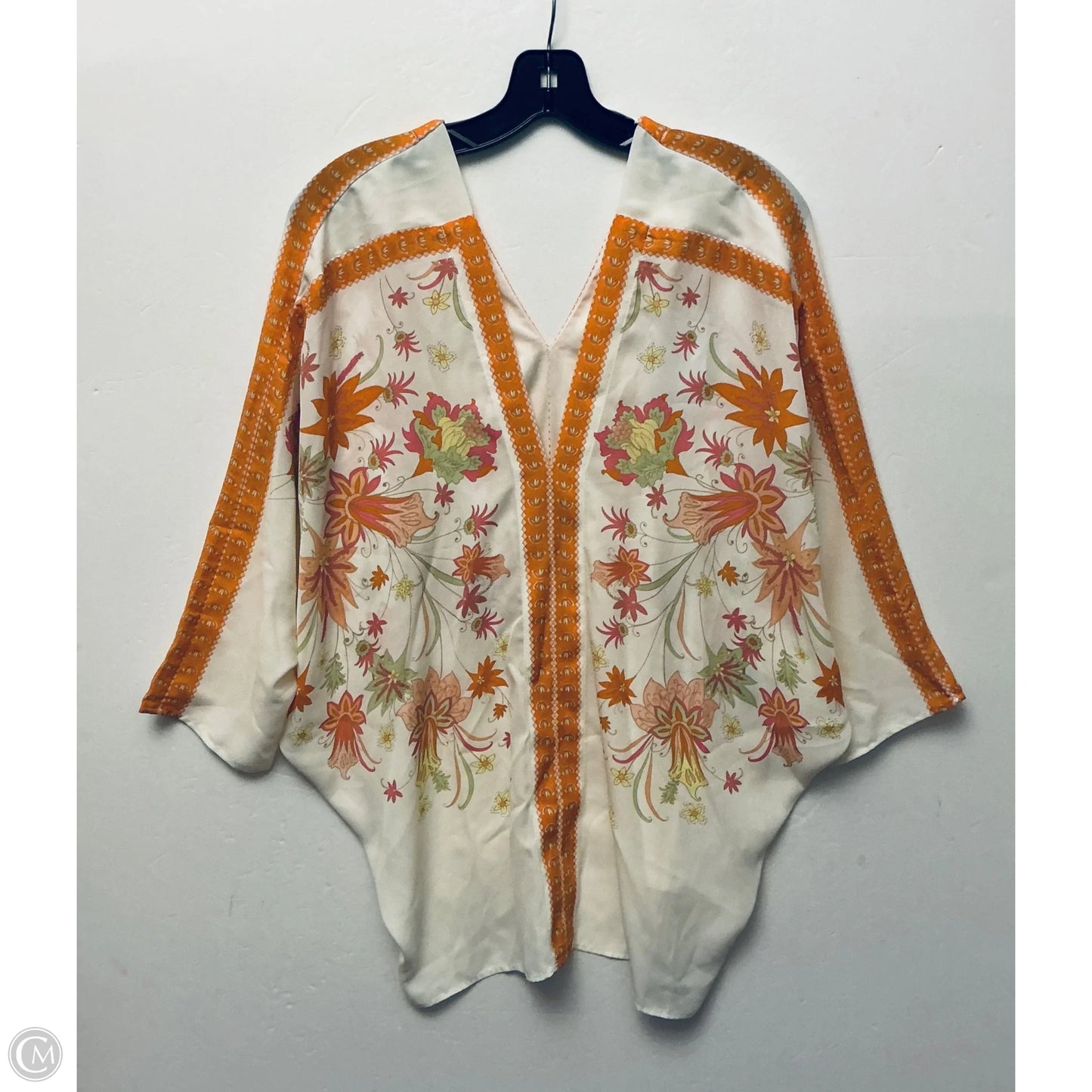 Top Short Sleeve By Rose And Olive In Orange, Size: Xl